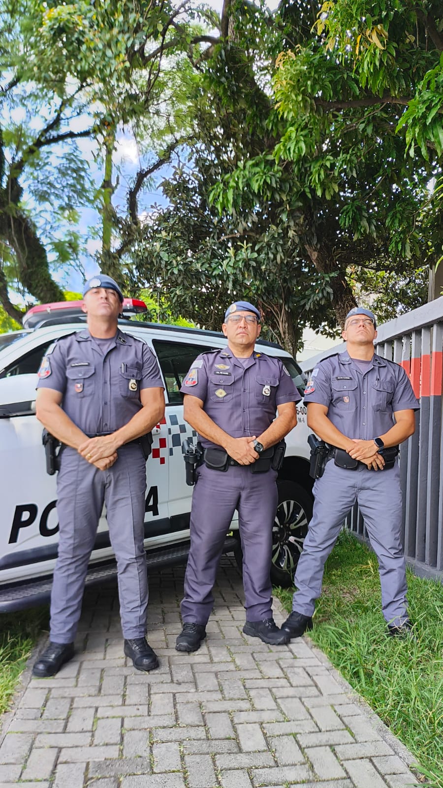 Comandante da PM no ABC e equipe prendem indivíduos por roubo na