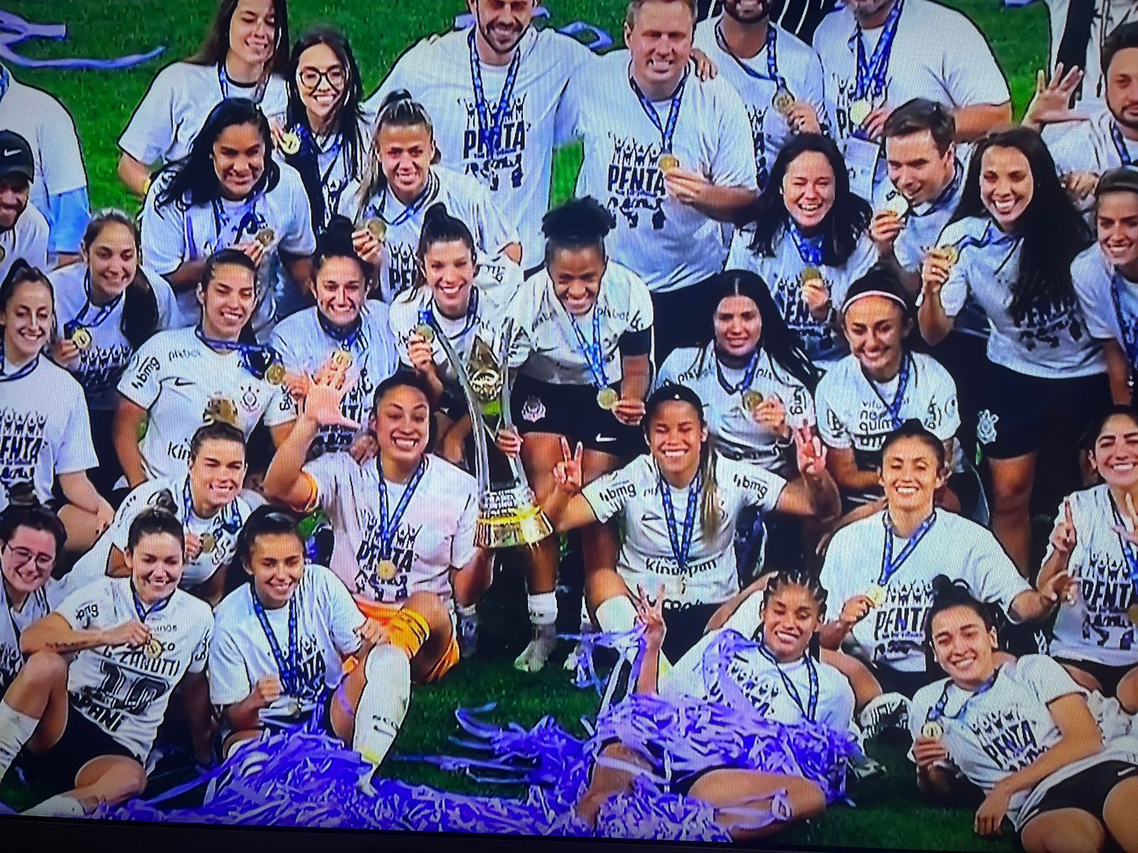 Meu Timão on X: O CORINTHIANS FEMININO É PENTACAMPEÃO BRASILEIRO