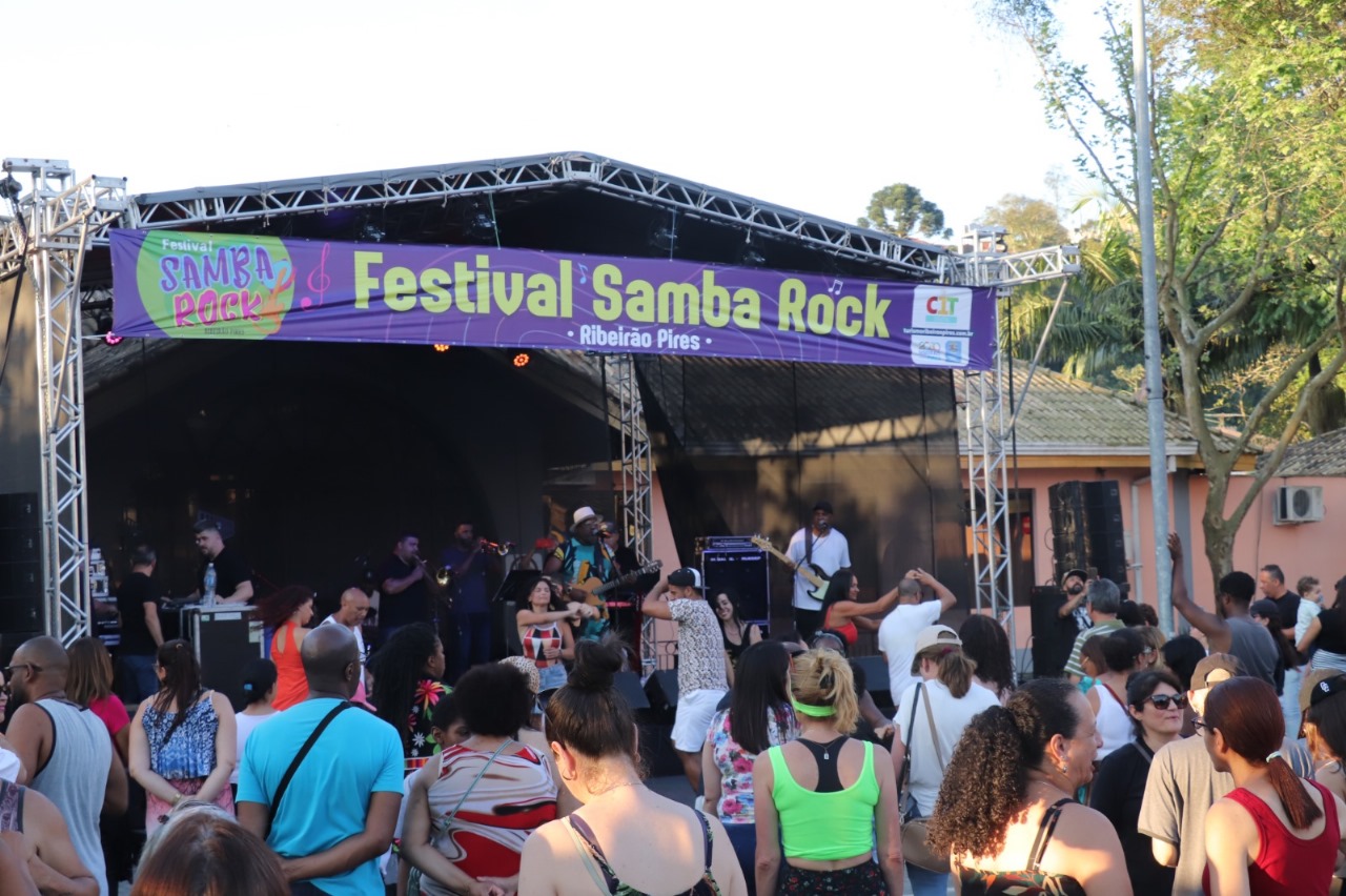 Festival de Samba Rock promove tarde dançante em Ribeirão Pires. Veja vídeos  - ABC em OFF